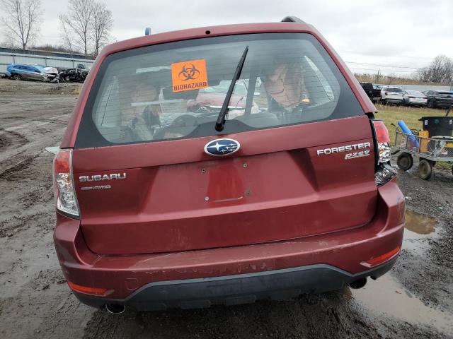 JF2SH6BC4AH785879 - 2010 SUBARU FORESTER XS Rot Foto 6