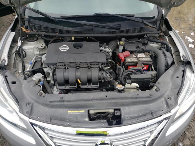 3N1AB7AP3EY289958 - 2014 NISSAN SENTRA S SILVER photo 11