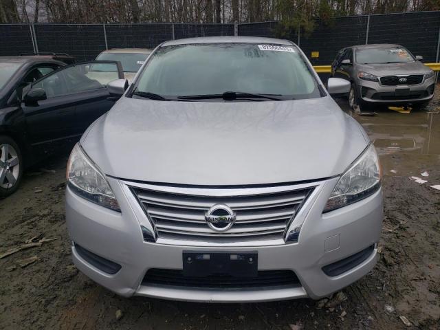 3N1AB7AP3EY289958 - 2014 NISSAN SENTRA S SILVER photo 5