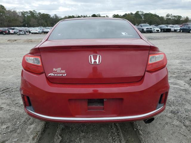 1HGCT1B35DA011241 - 2013 HONDA ACCORD LX-S RED photo 6