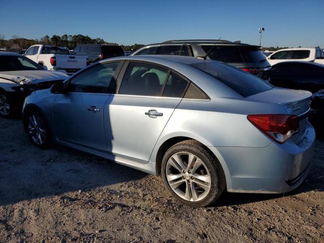 1G1PH5S99B7218277 - 2011 CHEVROLET CRUZE LTZ BLUE photo 2