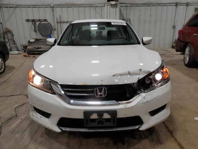 1HGCR2F35DA097925 - 2013 HONDA ACCORD LX WHITE photo 5