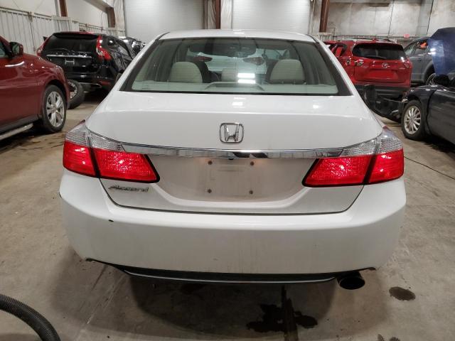 1HGCR2F35DA097925 - 2013 HONDA ACCORD LX WHITE photo 6