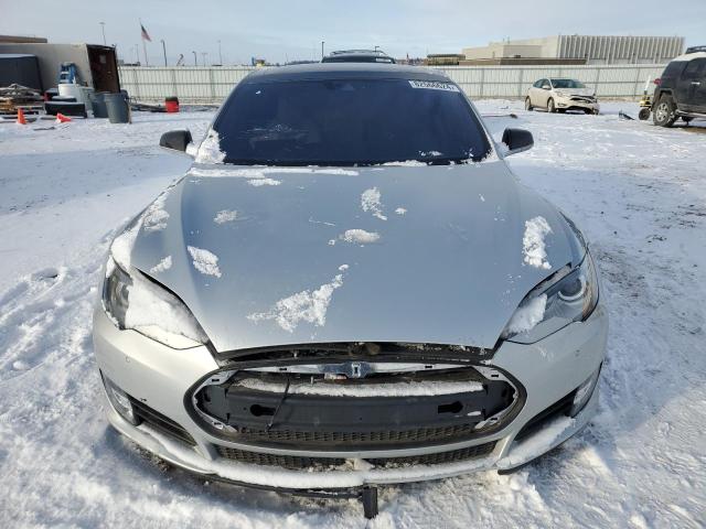 5YJSA1E4XFF111737 - 2015 TESLA MODEL S SILVER photo 5