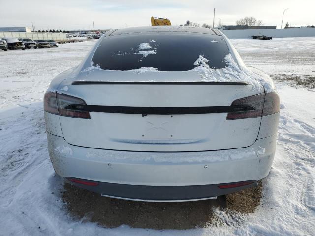 5YJSA1E4XFF111737 - 2015 TESLA MODEL S SILVER photo 6