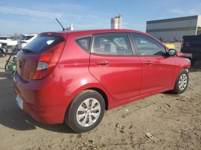 KMHCT5AE4GU248150 - 2016 HYUNDAI ACCENT SE RED photo 3