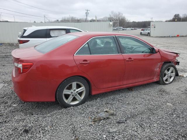 4T1BF1FK3CU509370 - 2012 TOYOTA CAMRY BASE RED photo 3