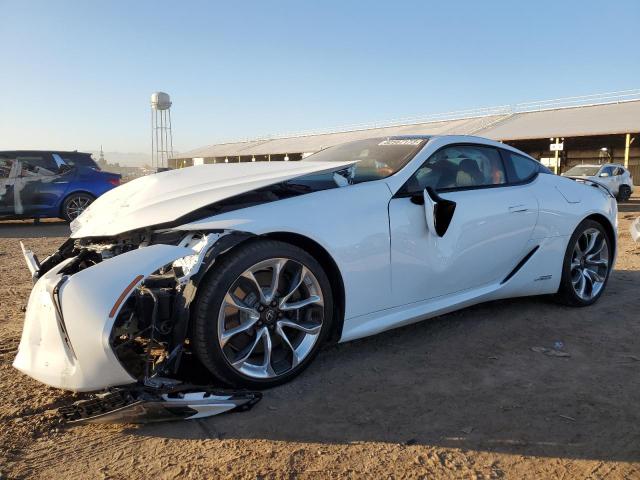 JTHLY5AY7NA002237 - 2022 LEXUS LC 500H WHITE photo 1