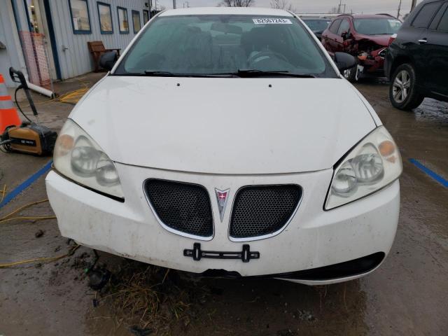 1G2ZH18NX74225815 - 2007 PONTIAC G6 GT WHITE photo 5