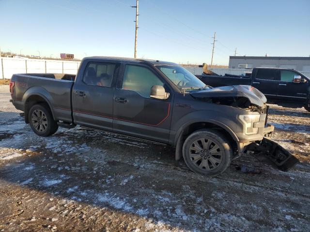 1FTFW1EF1GFD25968 - 2016 FORD F150 SUPERCREW GRAY photo 4