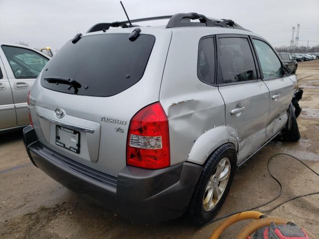 KM8JN12D69U932667 - 2009 HYUNDAI TUCSON SE SILVER photo 3