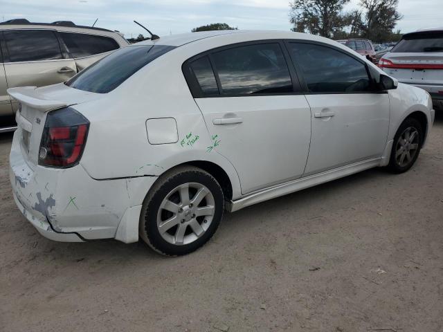 3N1AB6AP7CL657451 - 2012 NISSAN SENTRA 2.0 WHITE photo 3