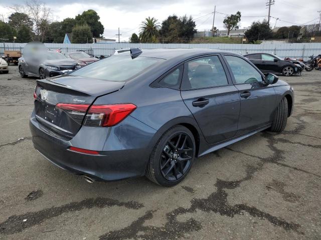 2HGFE2F53PH509811 - 2023 HONDA CIVIC SPORT GRAY photo 3