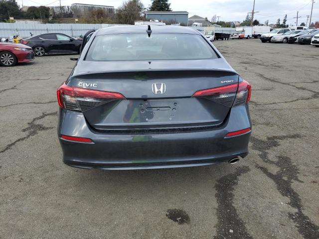 2HGFE2F53PH509811 - 2023 HONDA CIVIC SPORT GRAY photo 6