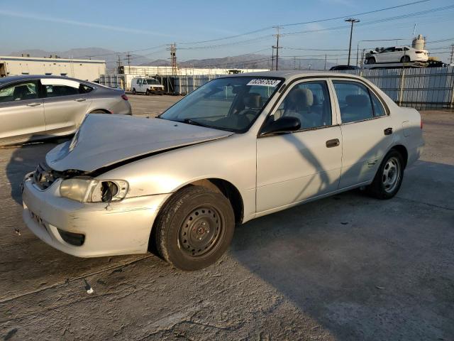 1NXBR12E72Z652635 - 2002 TOYOTA COROLLA CE TAN photo 1