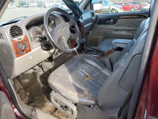 1GKES16S026107472 - 2002 GMC ENVOY XL BURGUNDY photo 7