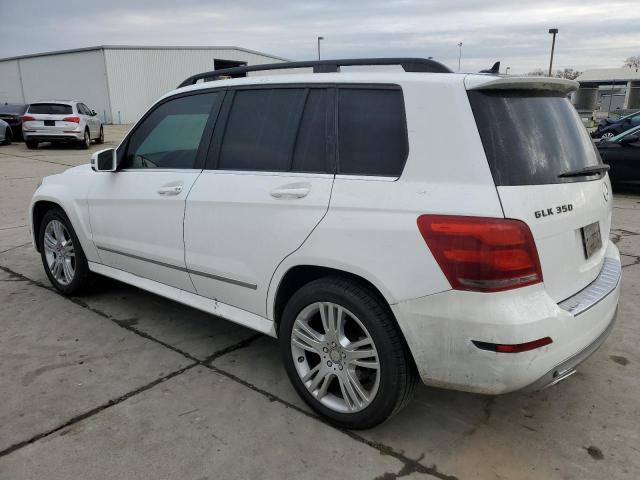 WDCGG5HB0EG226867 - 2014 MERCEDES-BENZ GLK 350 WHITE photo 2