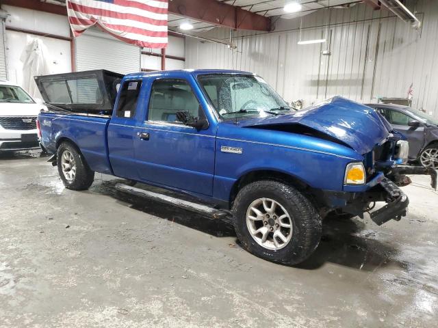 1FTYR15E17PA84253 - 2007 FORD RANGER SUPER CAB BLUE photo 4