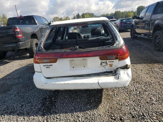 4S3BK4350W7317861 - 1998 SUBARU LEGACY L WHITE photo 6