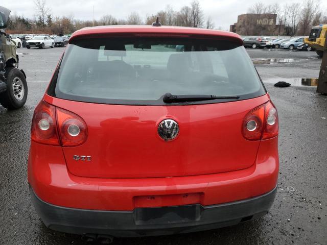 WVWGD71K29W133171 - 2009 VOLKSWAGEN GTI RED photo 6