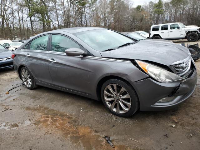 5NPEC4AC7DH711975 - 2013 HYUNDAI SONATA SE GRAY photo 4