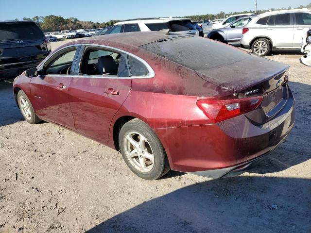 1G1ZB5ST8GF198073 - 2016 CHEVROLET MALIBU LS MAROON photo 2