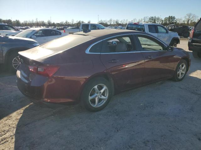 1G1ZB5ST8GF198073 - 2016 CHEVROLET MALIBU LS MAROON photo 3