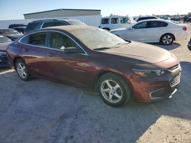 1G1ZB5ST8GF198073 - 2016 CHEVROLET MALIBU LS MAROON photo 4