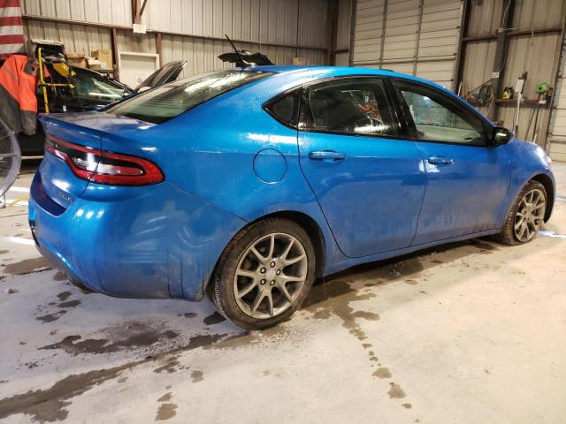 1C3CDFBB4FD182181 - 2015 DODGE DART SXT BLUE photo 3