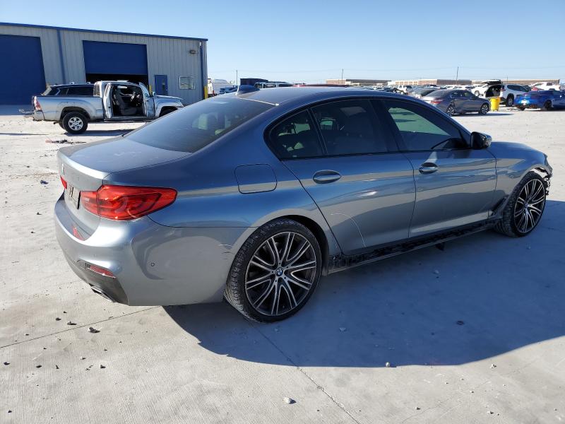 WBAJE5C59KBM76987 - 2019 BMW 540 I SILVER photo 3