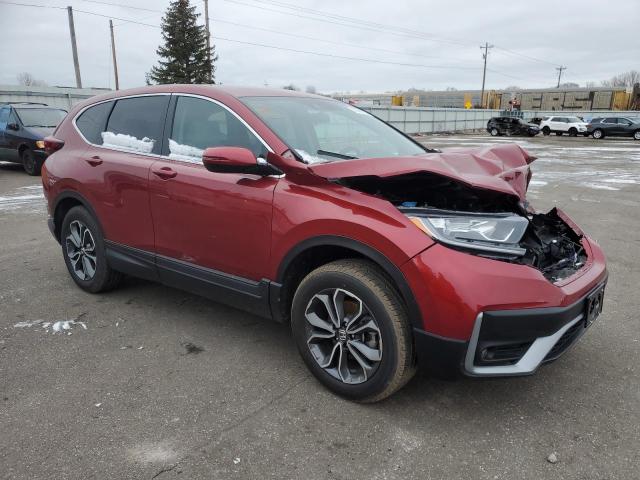 7FARW2H55NE045031 - 2022 HONDA CR-V EX RED photo 4