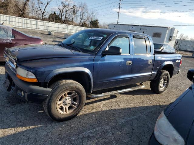 2004 DODGE DAKOTA QUAD SPORT, 