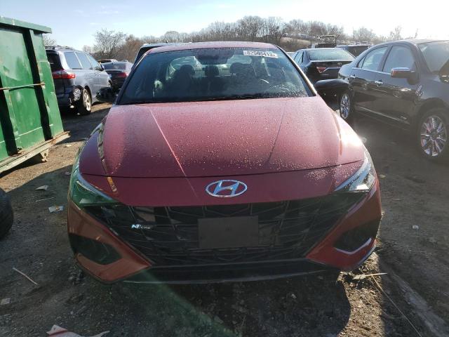 KMHLR4AF9PU509001 - 2023 HYUNDAI ELANTRA N LINE RED photo 5