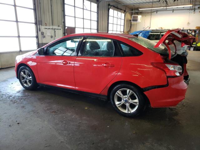 1FADP3F26DL354901 - 2013 FORD FOCUS SE RED photo 2