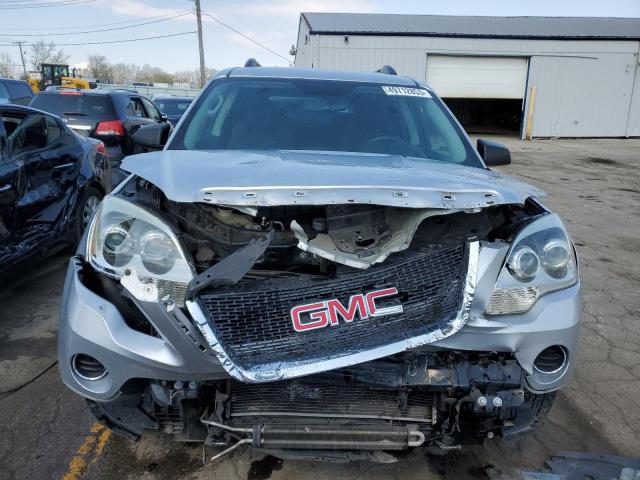 1GKLRKED8AJ132742 - 2010 GMC ACADIA SL SILVER photo 5