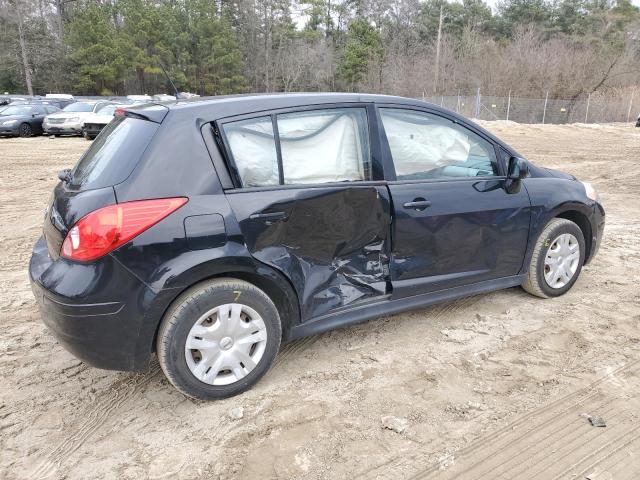 3N1BC1CP7CK293538 - 2012 NISSAN VERSA S BLACK photo 3