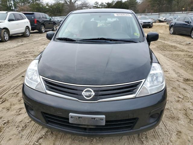 3N1BC1CP7CK293538 - 2012 NISSAN VERSA S BLACK photo 5