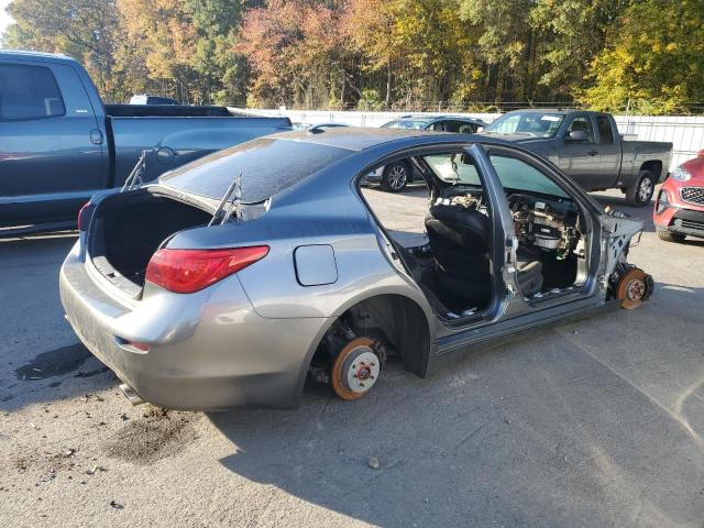 JN1BV7AR7FM402084 - 2015 INFINITI Q50 BASE Մոխրագույն լուսանկար 3