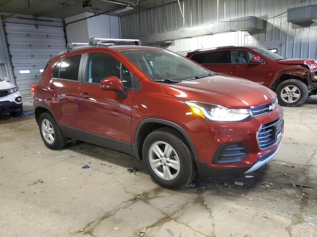 KL7CJPSB1MB329413 - 2021 CHEVROLET TRAX 1LT RED photo 4