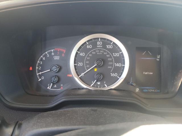 5YFEPMAE5MP165847 - 2021 TOYOTA COROLLA LE შავი ფოტო 9