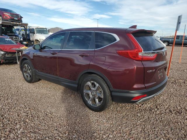 7FARW1H50HE028815 - 2017 HONDA CR-V EX MAROON photo 2