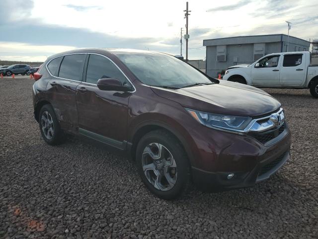 7FARW1H50HE028815 - 2017 HONDA CR-V EX MAROON photo 4