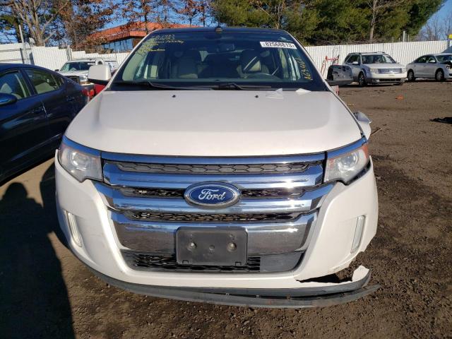 2FMDK4KC6BBA69461 - 2011 FORD EDGE LIMITED WHITE photo 5