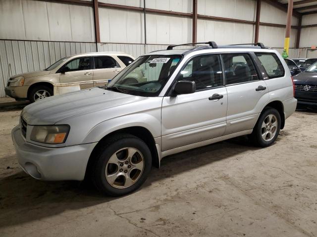 JF1SG65664H708383 - 2004 SUBARU FORESTER 2.5XS SILVER photo 1