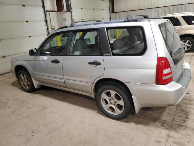 JF1SG65664H708383 - 2004 SUBARU FORESTER 2.5XS Серебристый фото 2
