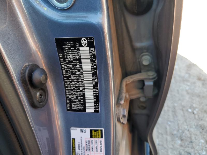 5YFEPMAE8NP366191 - 2022 TOYOTA COROLLA LE فضي صورة 12