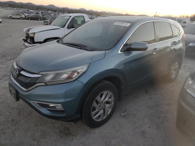 2HKRM4H52FH629600 - 2015 HONDA CR-V EX TEAL photo 1