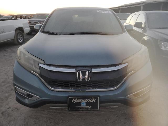 2HKRM4H52FH629600 - 2015 HONDA CR-V EX TEAL photo 5