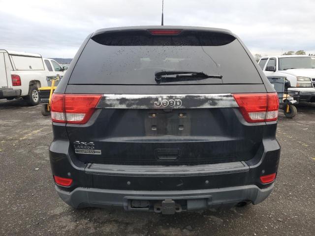 1J4RR4GG2BC526519 - 2011 JEEP GRAND CHEROKEE LAREDO BLACK photo 6