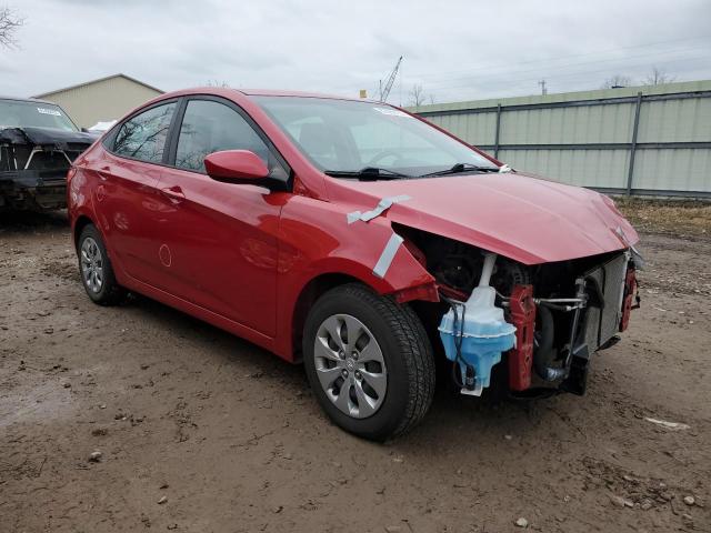 KMHCT4AE7HU314234 - 2017 HYUNDAI ACCENT SE RED photo 4